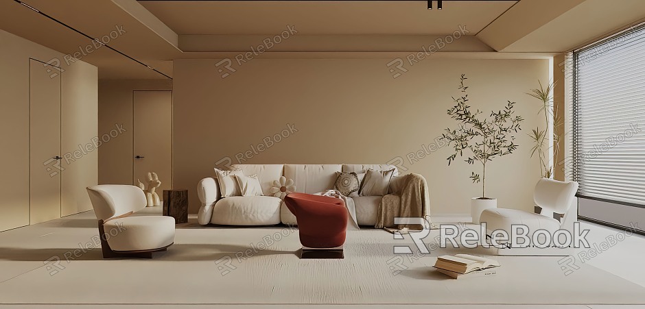 Living room model