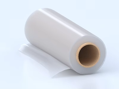 High Quality Projection Monitoring Clear Transparent Film Roll for Security Use 3d model