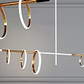 Modern Chandelier Simple Chandelier 3d model