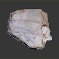 Natural Wood Stone Material Featuring Pinkish White Color Orange Veins And Rough Texture