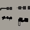 Modern Wall Mounted Faucets With Various Styles And Color Options For Bathrooms