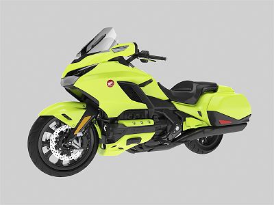 Modern Motorcycle 3d model