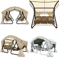 Comfortable Outdoor Tent Swing Chair Design For Garden Patio Leisure Seating