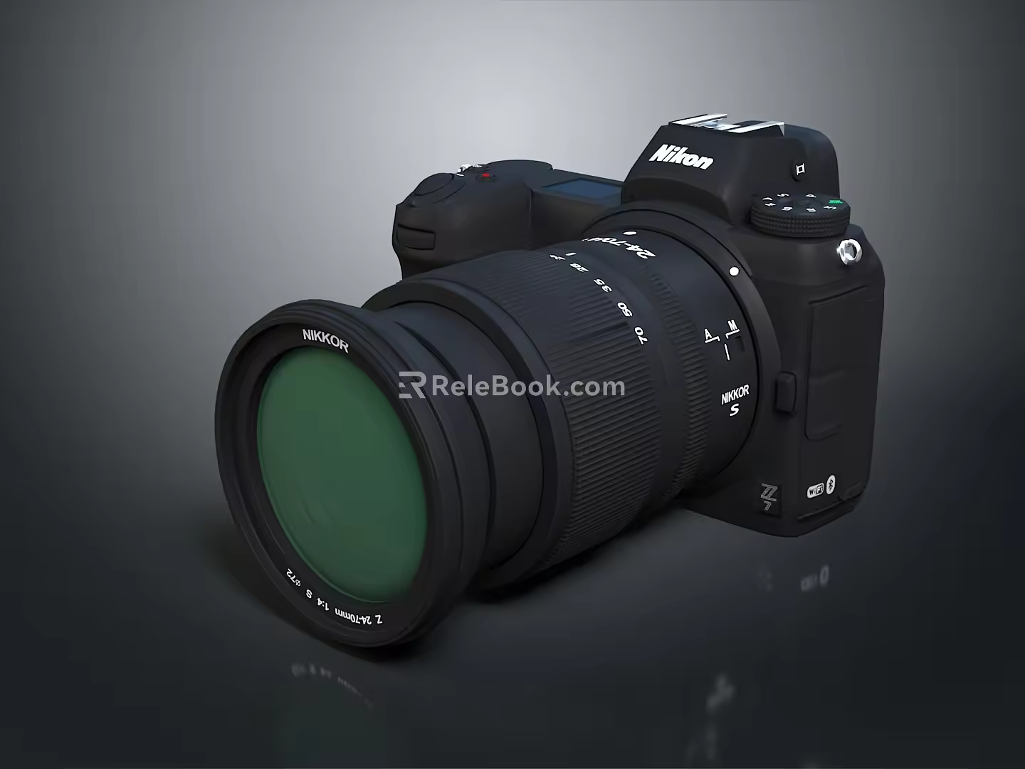 DSLR Camera Card Machine Digital Camera Digital Camera Photographic Equipment 3d model