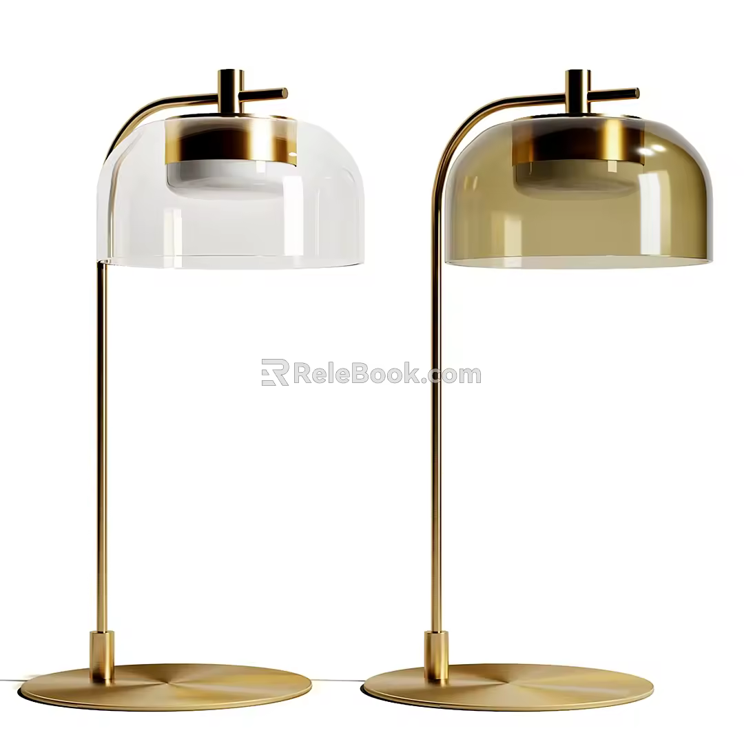 Milotti Minotti Table Lamp 3d model
