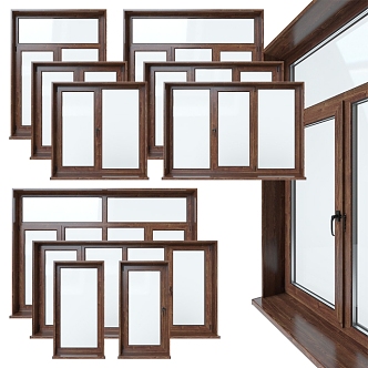 casement window 3d model