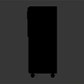 Modern Home Air Purifier With Digital Display Control Buttons And Green Indicator