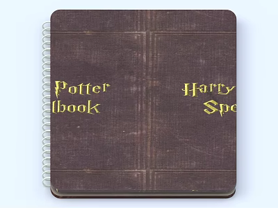 Notebook Pen Ballpoint Pen Notepad Office Supplies 3d model