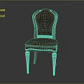Vintage Red Upholstered Lounge Chair With Wooden Frame And Classic Design