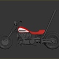 Motorcycle Two-wheeled Motorcycle Cross-country Motorcycle Road Race Motorcycle Motor Vehicle Transport 3d model