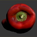 Pepper Green Pepper Cherry Pepper Pepper Conical Pepper Cluster Pepper Long Pepper Life Supplies 3d model