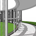 Modern Gallery Frame Creative Special-shaped Gallery Frame 3d model