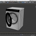 Washing Machine Drum Washing Machine Fully Automatic Washing Machine Simple Model Washing Machine Low Model Low Face Number Washing Machine Game Washing Machine Super Realistic Video Level 3d model