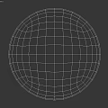 Round White Component With Smooth Textured Surface And Spherical Design