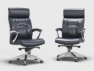 Office Chair Boss Chair Leather Chair Staff Chair 3d model