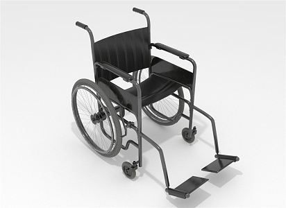 Modern Wheelchair 3d model