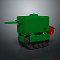 Sci-fi Tank Cartoon Tank Sci-fi Vehicle Sci-fi Vehicle World of Tanks Tank War Anime Tank 3d model