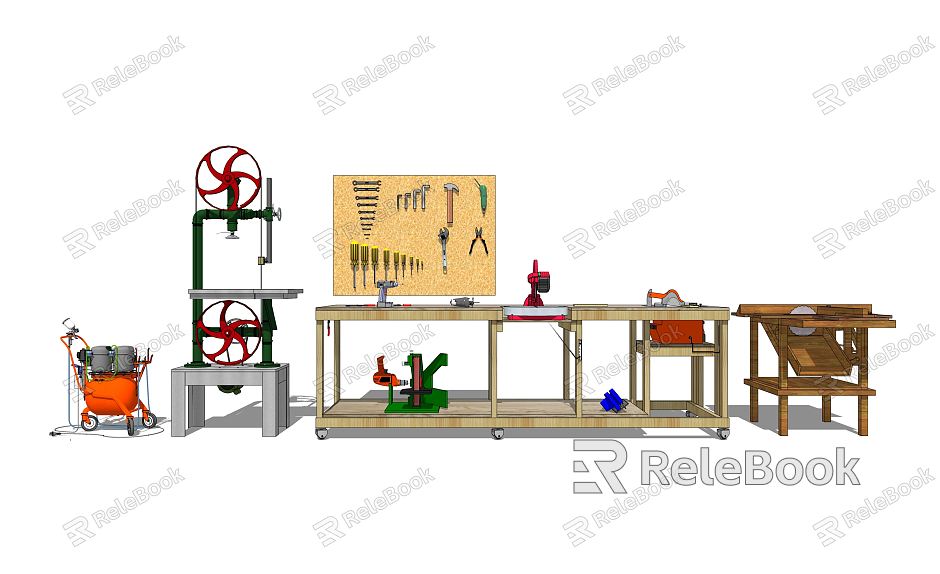 Modern Tools Woodworking Tools model