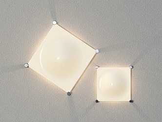 medieval wall lamp combination 3d model