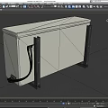 Air Conditioning External Unit Air Conditioning External Unit Simple Model Air Conditioning External Unit Game Air Conditioning External Unit Low Surface Number Air Conditioning External Unit Air Conditioning Compressor Outdoor Unit 3d model