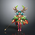 Elf Archer Elf Tree Demon Tree Monster Tree Man Tree Elf Monster Alien 3d model