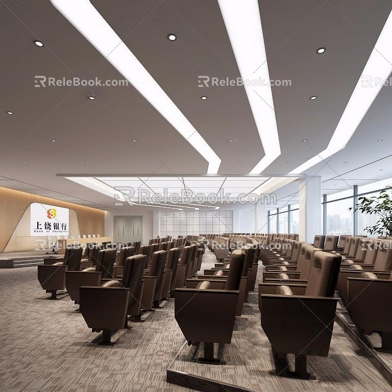 Conference Hall 3d model