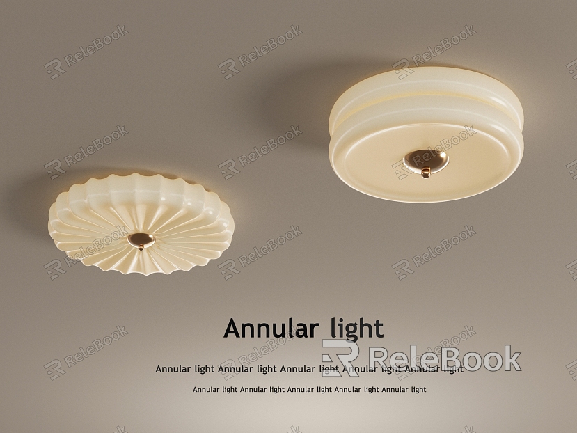 Antique ceiling lamp model