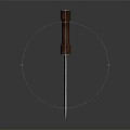 Modern Dagger Sword 3d model