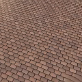 Various Roof Tiles Sample Collection Featuring Different Colors Textures And Styles 3d model