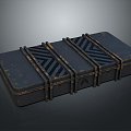 Ammunition Boxes Arms Boxes Arms Boxes Military Boxes Wooden Boxes Wooden Crates Old Wooden Crates Crates 3d model