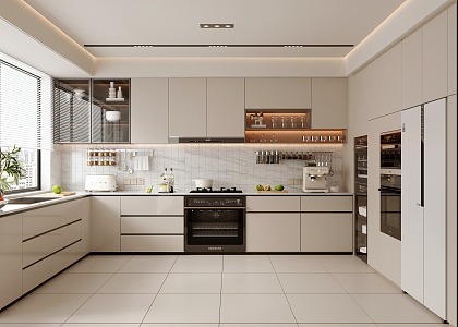 Modern Kitchen 3d model