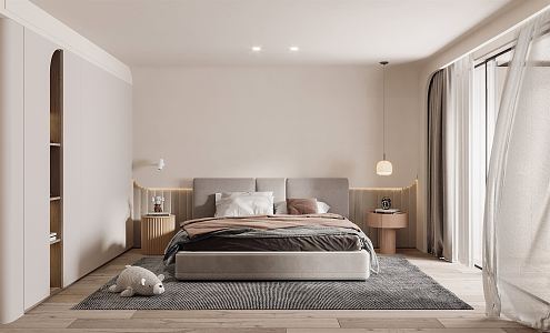 Modern Bedroom 3d model