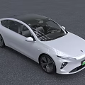 2023 NIO Weilai ET7 New Energy Vehicle 3d model