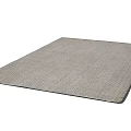 Modern Style Floor Mat Rectangular Carpet Texture Pattern Road Carpet Granular Plush Carpet 3d model