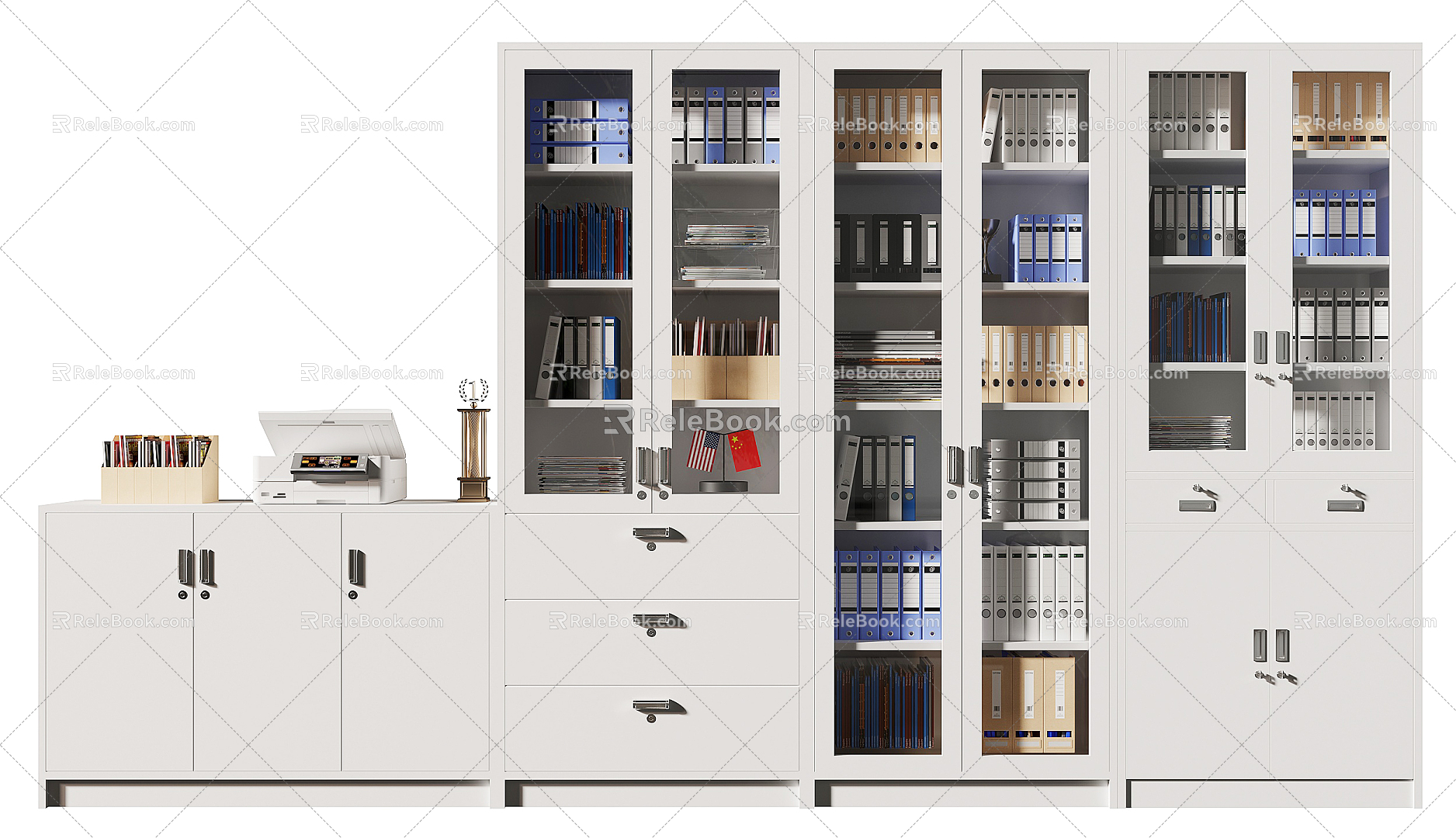 Modern Cabinet 3d model