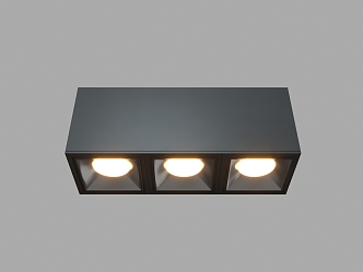 Modern Downlight Spotlight Ceiling Square Light 3d model