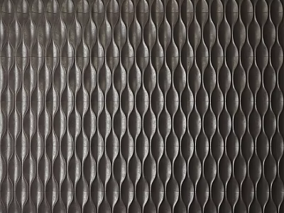 Elegant Wall Paneling Design With Textured Surface And Classic Pattern Detail 3d model