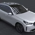 White BMW SUV With Modern Design Sleek Body Black Alloy Wheels And Panoramic Sunroof