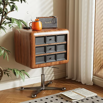 Bedside table 3d model
