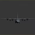 Modern Passenger Aircraft With Four Engines Large Wings And Sleek Fuselage In 3D Rendering