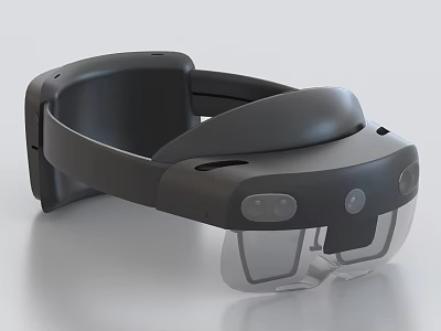 Modern VR Headset With Ergonomic Design And High Resolution 3d model