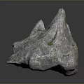 Rock Block Rock Block Rock Specimen Boulder Big Stone Block Rock Stratum Rock Stratum Rock Stratum Rock 3d model