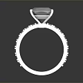 Elegant Fashion Ring Featuring Large Gemstone And Silver Band With Small Diamonds