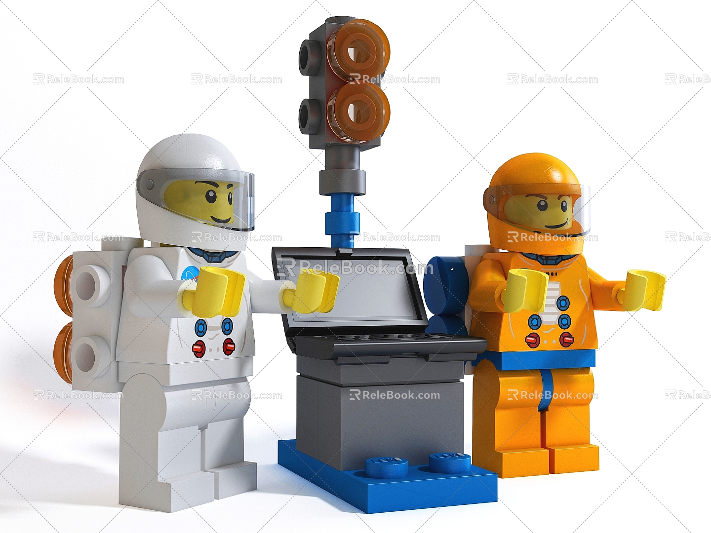 Modern Lego Lego toy 3d model