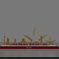 Multiple Red And White Small Boxes In Various Styles Neatly Arranged On Gray Background