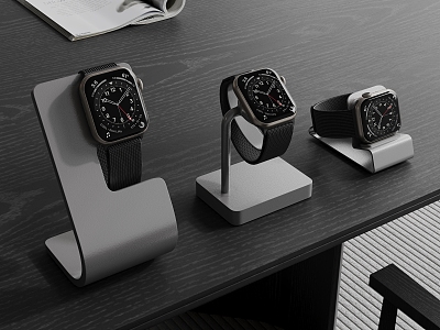 Watch Display Watch Stand Watch Combination Smart Watch 3d model