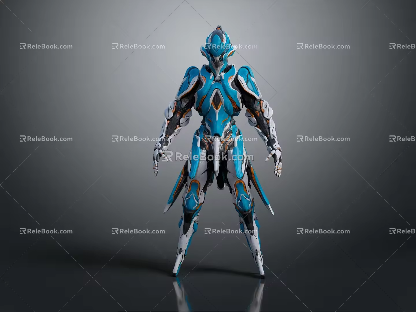 Modern Robot Robot Assistant Small Robot Robot Butler 3d model