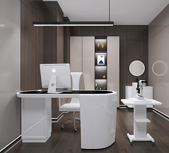 Modern consulting room 3d model