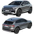 Audi SUV Car Front And Rear View Exterior Design