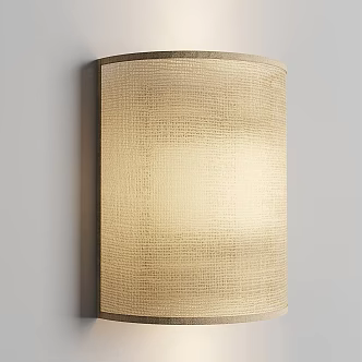 Quiet wall lamp rattan wall lamp fabric wall lamp paper wall lamp homestay wall lamp bedside wall lamp courtyard wall lamp 3d model